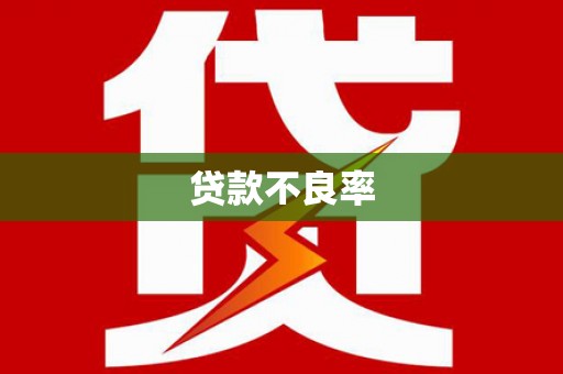 湖内贷款不良率