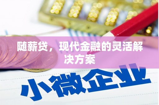淮安随薪贷，现代金融的灵活解决方案
