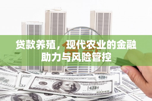 碌曲贷款养殖，现代农业的金融助力与风险管控
