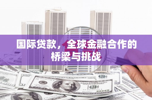 施甸国际贷款，全球金融合作的桥梁与挑战