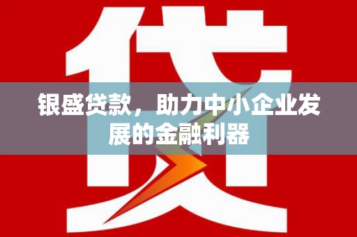 里港银盛贷款，助力中小企业发展的金融利器