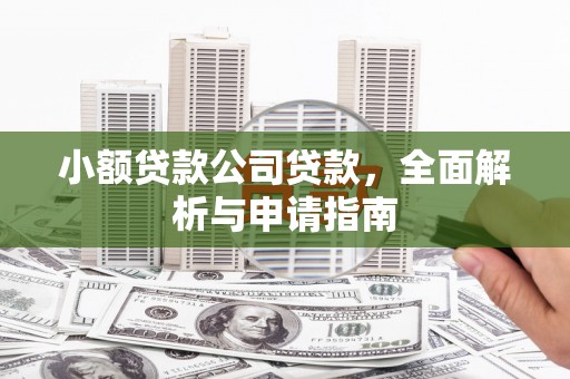 民勤小额贷款公司贷款，全面解析与申请指南