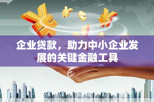 通江企业贷款，助力中小企业发展的关键金融工具