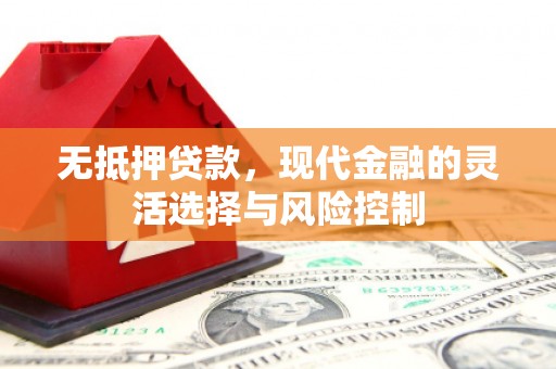 枋山无抵押贷款，现代金融的灵活选择与风险控制