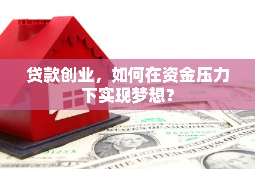 宁晋贷款创业，如何在资金压力下实现梦想？