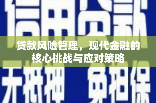 图木舒克贷款风险管理，现代金融的核心挑战与应对策略