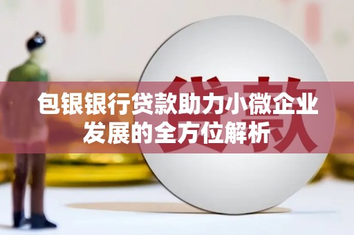 革吉包银银行贷款助力小微企业发展的全方位解析