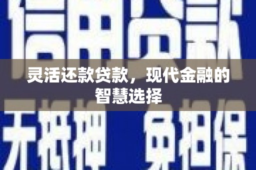 禄劝灵活还款贷款，现代金融的智慧选择