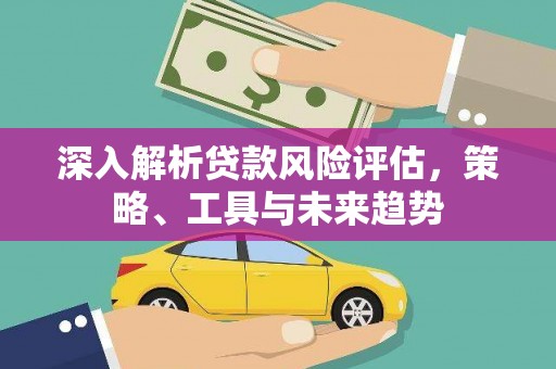 南阳深入解析贷款风险评估，策略、工具与未来趋势