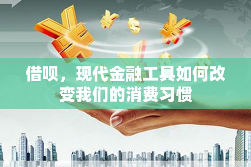 梓官借呗，现代金融工具如何改变我们的消费习惯