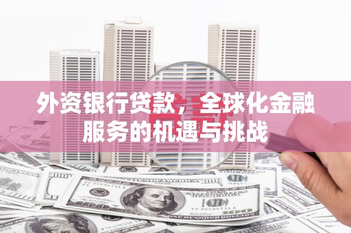 潼关外资银行贷款，全球化金融服务的机遇与挑战