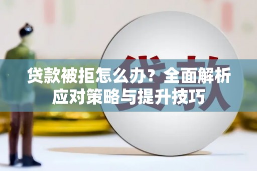 延津贷款被拒怎么办？全面解析应对策略与提升技巧