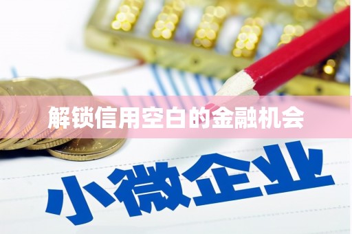太平解锁信用空白的金融机会
